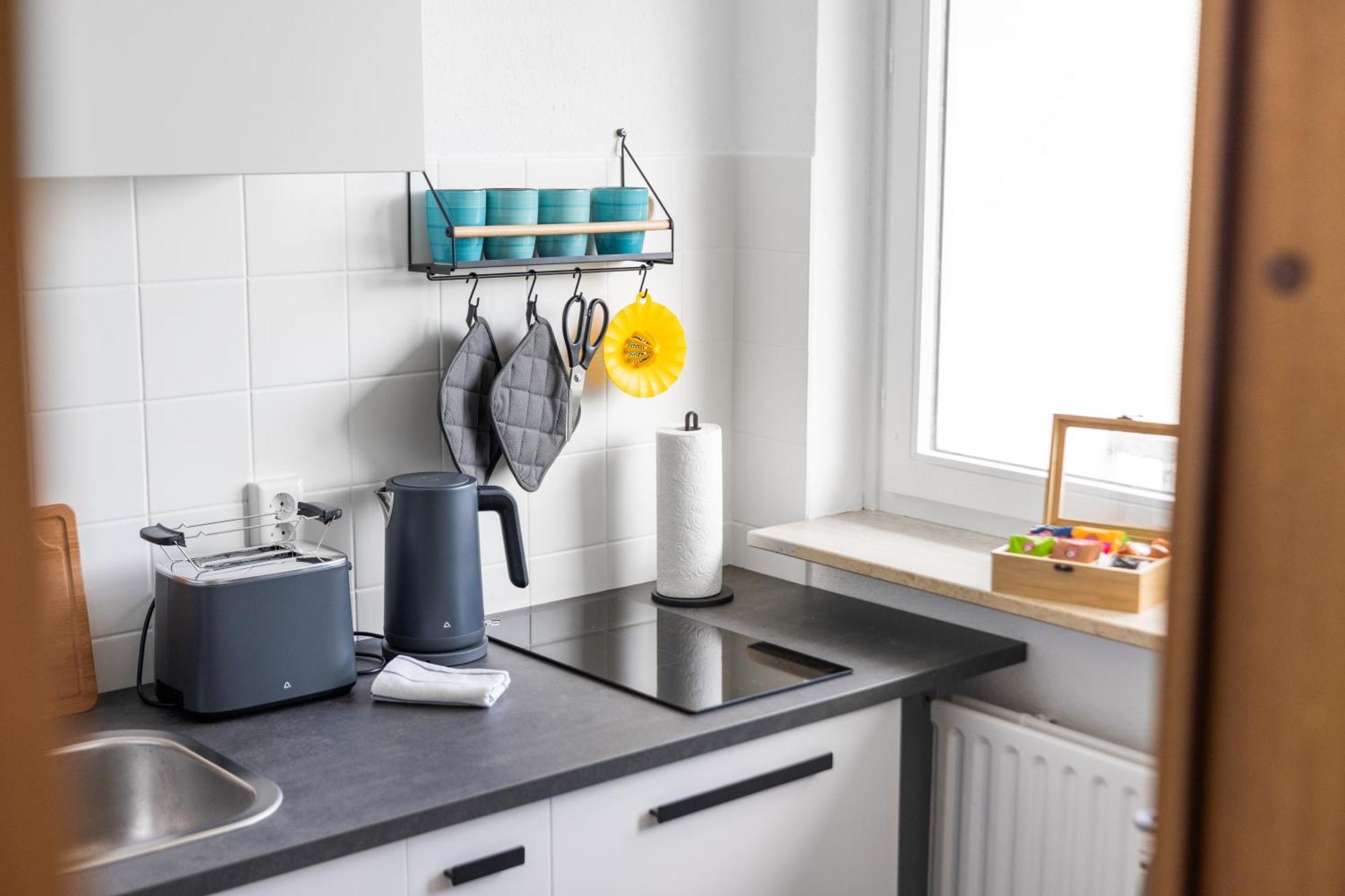 Neusass Sonniges City-Apartment Mit Suedbalkon Und Parklatz מראה חיצוני תמונה